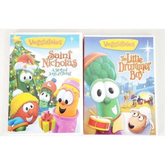 Veggie Tales - Christmas Drummer Boy - Silent night [DVD] - Picture 1 of 3